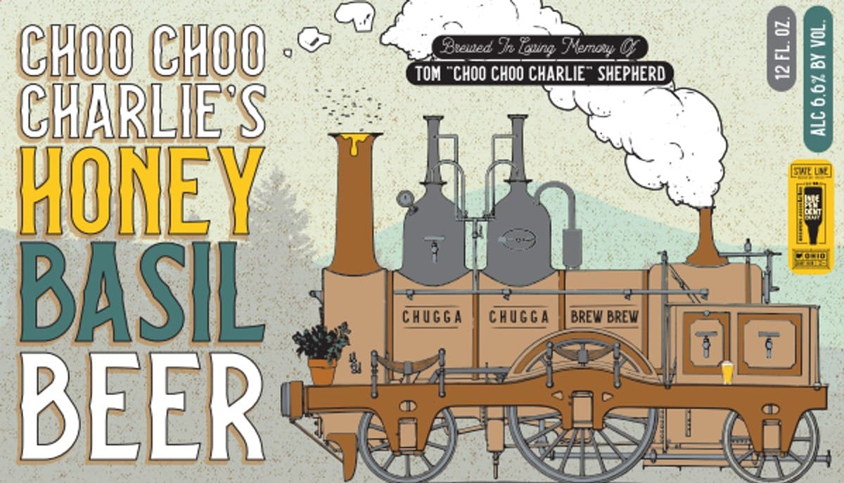 Cho Cho Charlie's (Birdfish Collab) poured in a glass