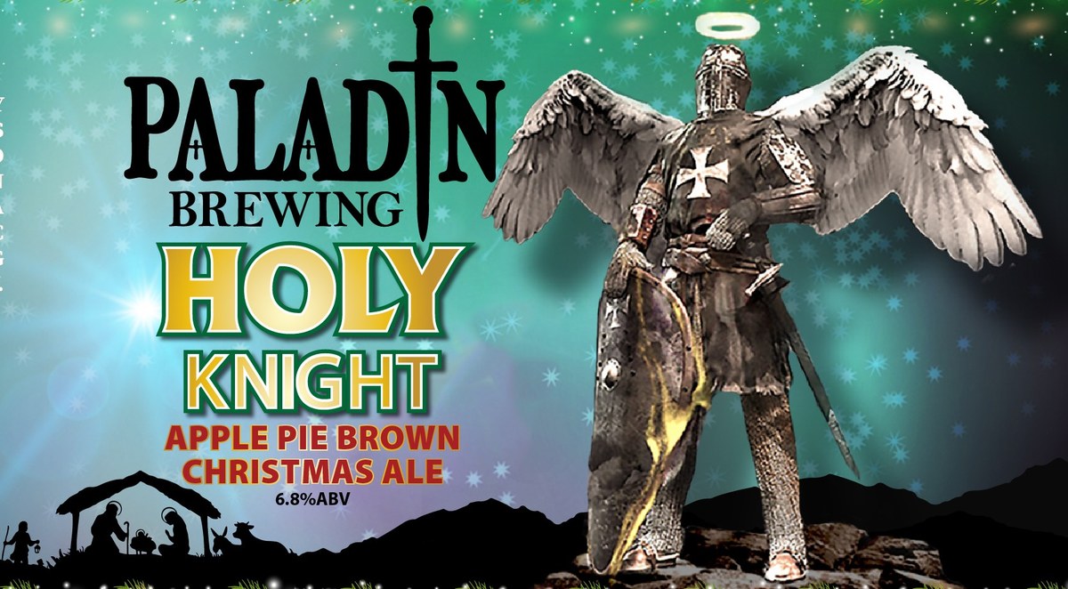 Holy Knight Apple Pie Brown poured in a glass