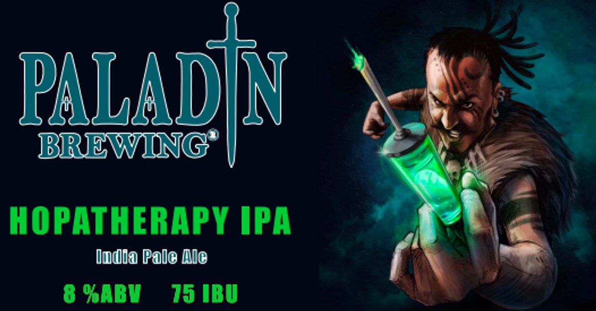 Hopatherapy IPA poured in a glass